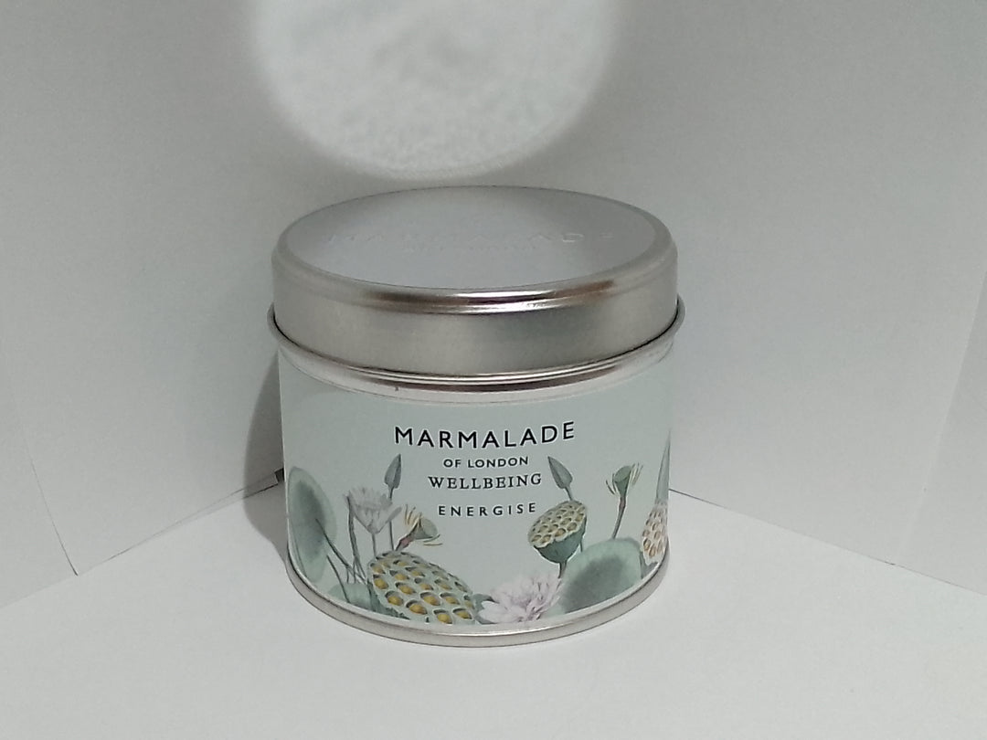 Marmalade of London. Wellbeing tin Candle.