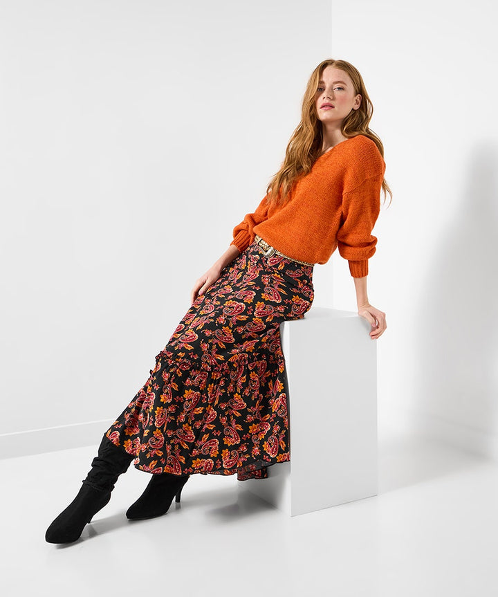 Perfect paisley Midi skirt