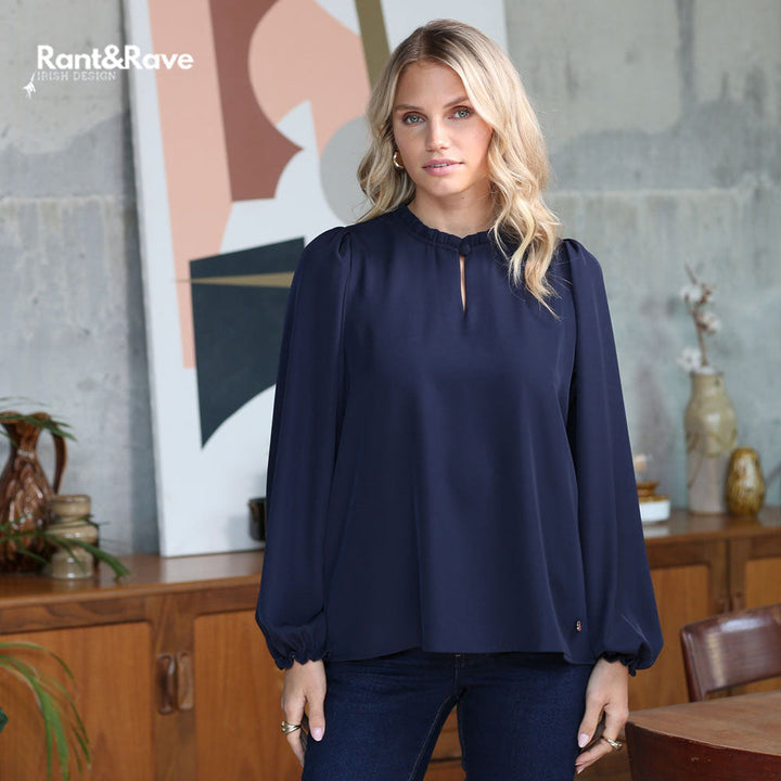 Rant &amp; Rave Fee Top Navy