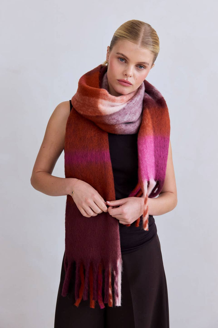The Stockholm Scarf - 100% Recycled - Autumnal Falls - AW25