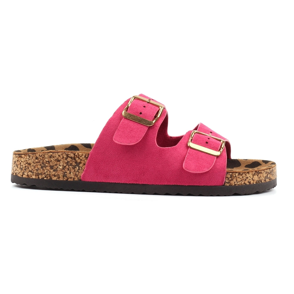Pecan Fuchsia Sandal