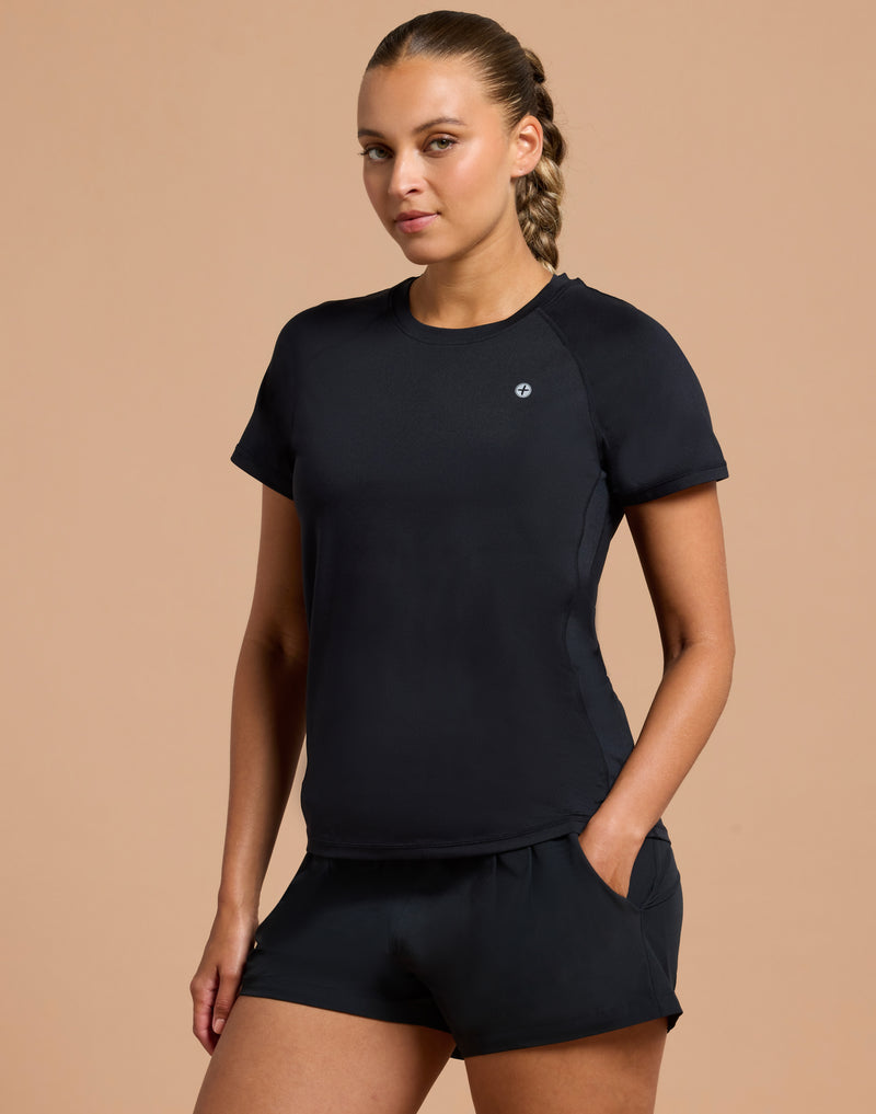 Relentless Tee in Black
