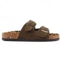 Pecan Sage Green Sandal
