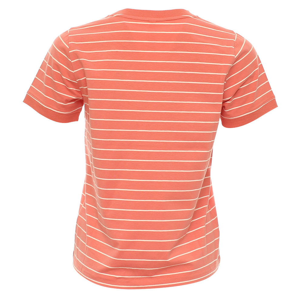 Relax &amp; Renew Paula Stripe Tee Coral