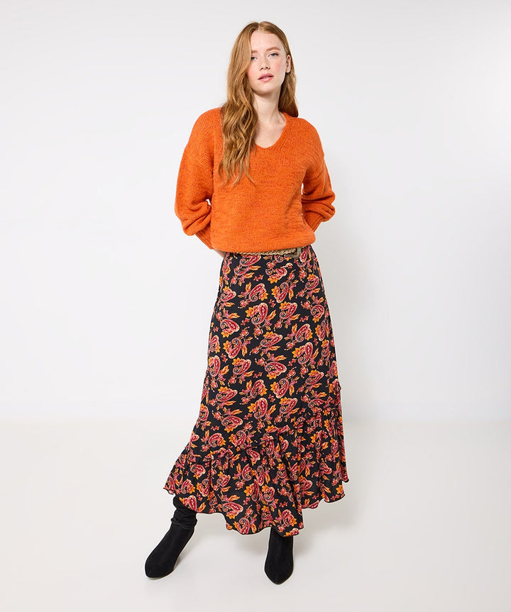 Perfect paisley Midi skirt