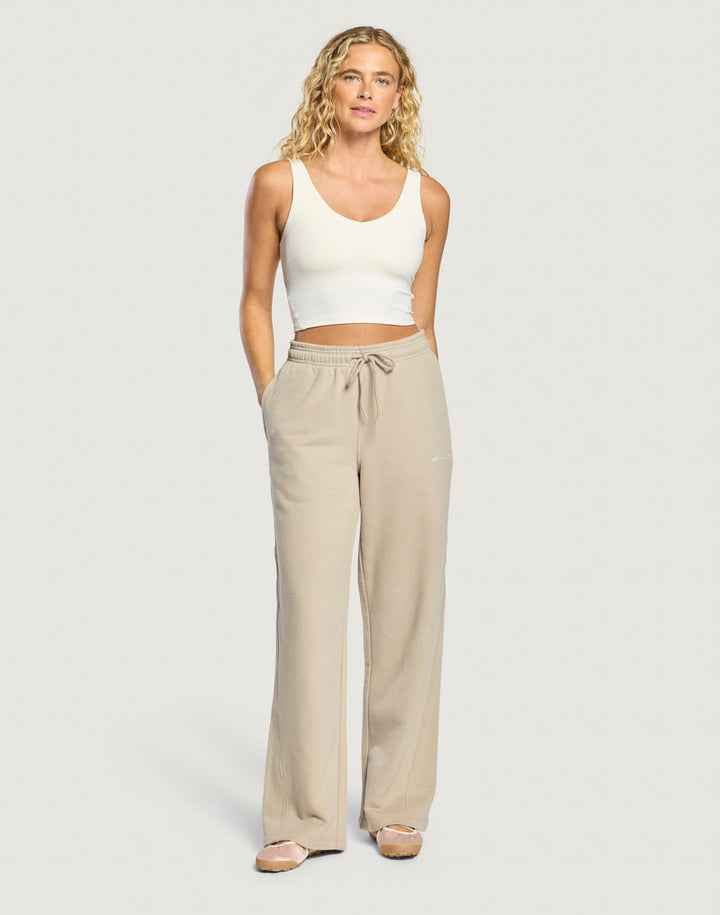 Wide Leg Joggers in Rich Taupe
£60.00