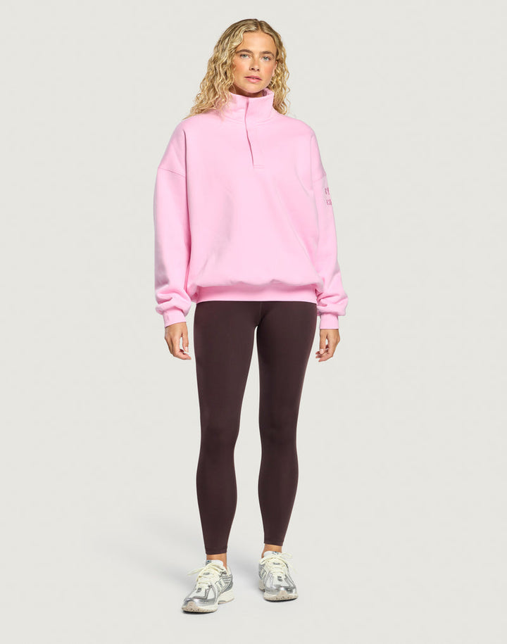 Collar Sierra Sweatshirt in Pink Blossom