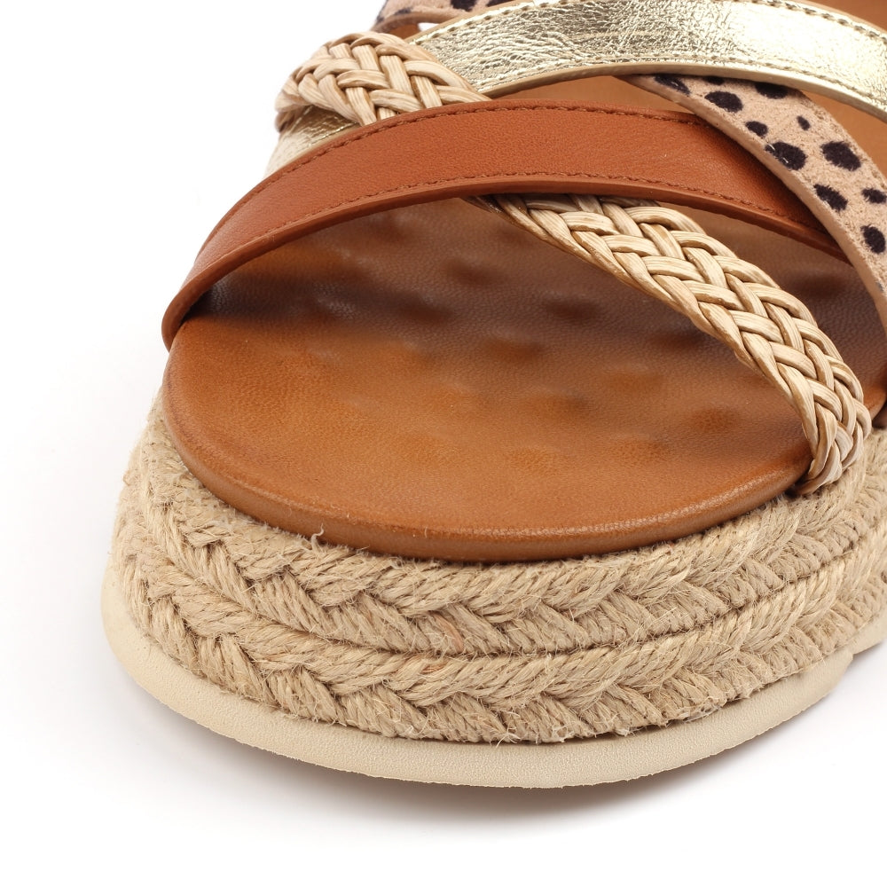 Flick Tan Sandal