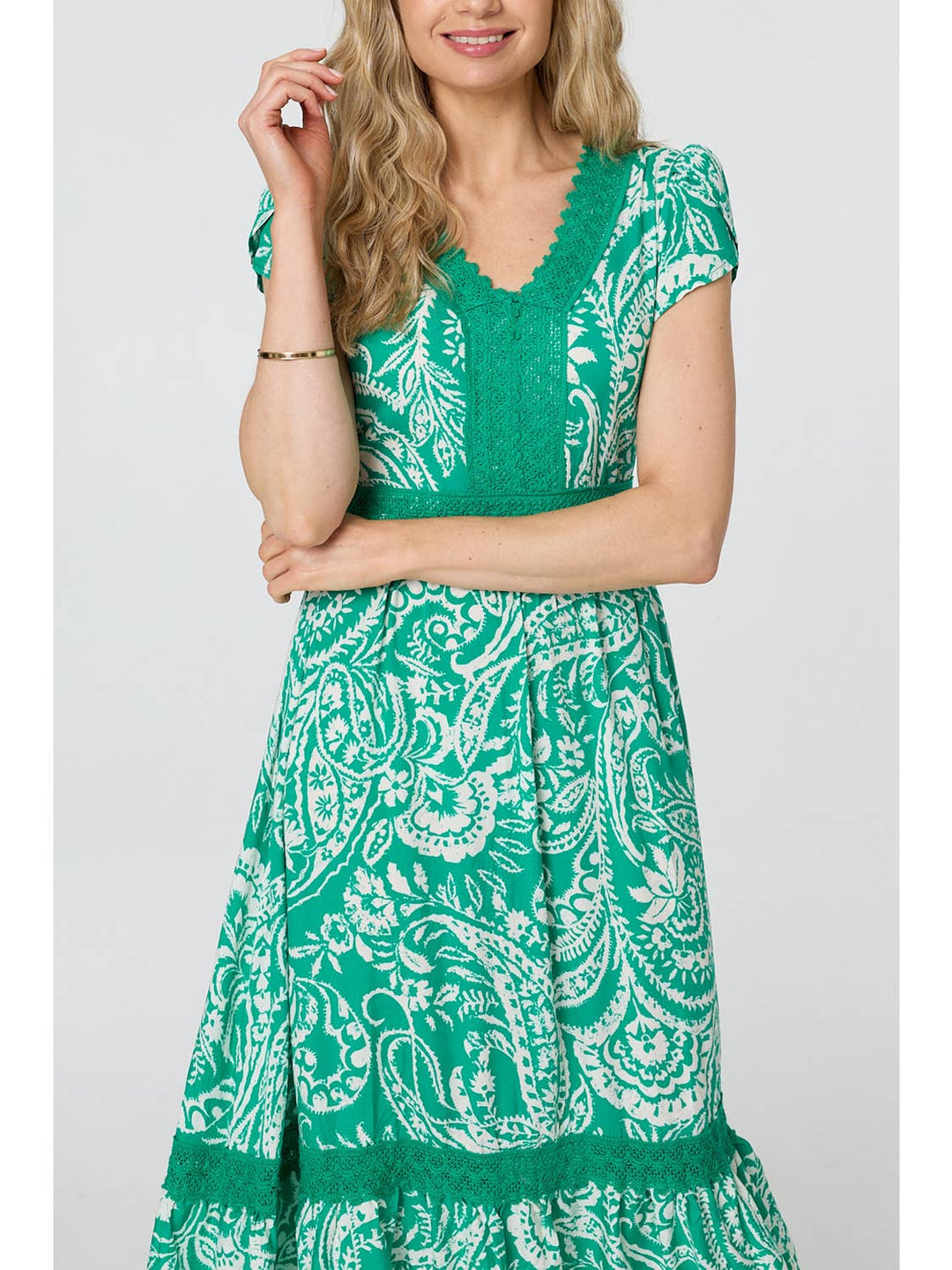 Green Midi dress