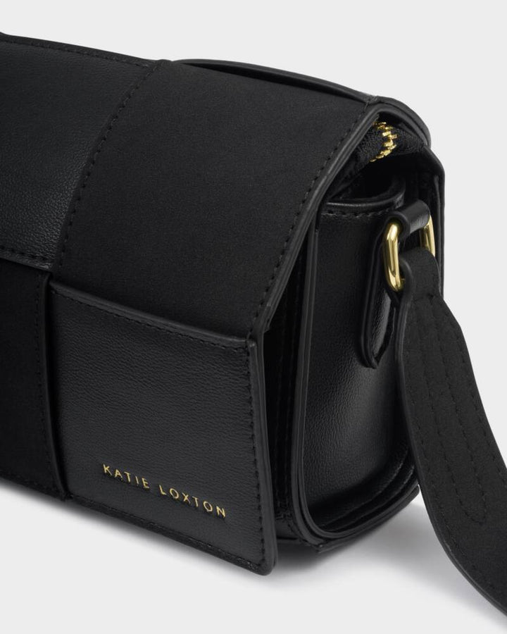Taya Suedette Crossbody Bag

In Black