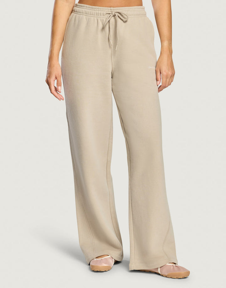 Wide Leg Joggers in Rich Taupe
£60.00