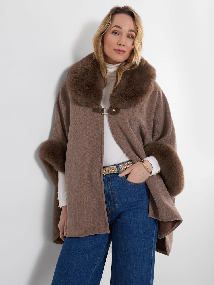 Joe Brown Mabel Faux Fur Wrap