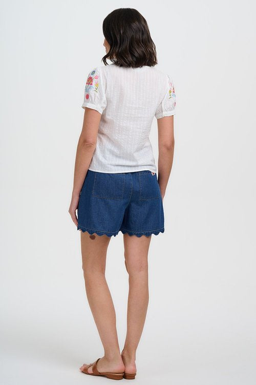 Sugarhill Brighton Adaline Bow Front Shirt