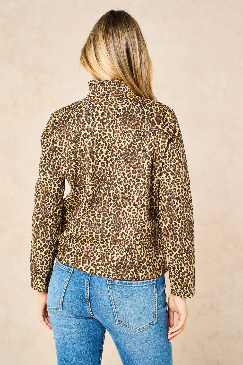 Animal print summer jacket