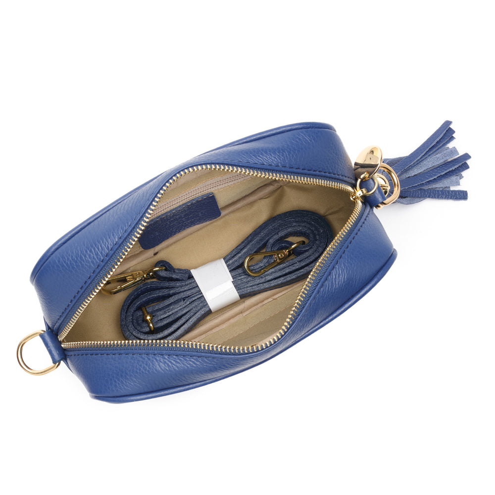 Crossbody indigo