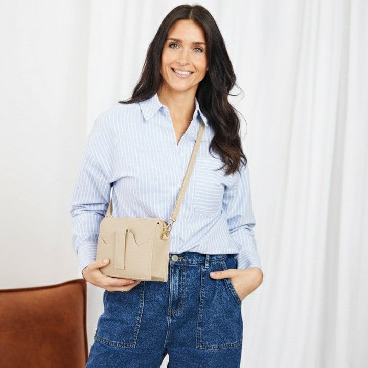 crossbody Vista Bag Stone
