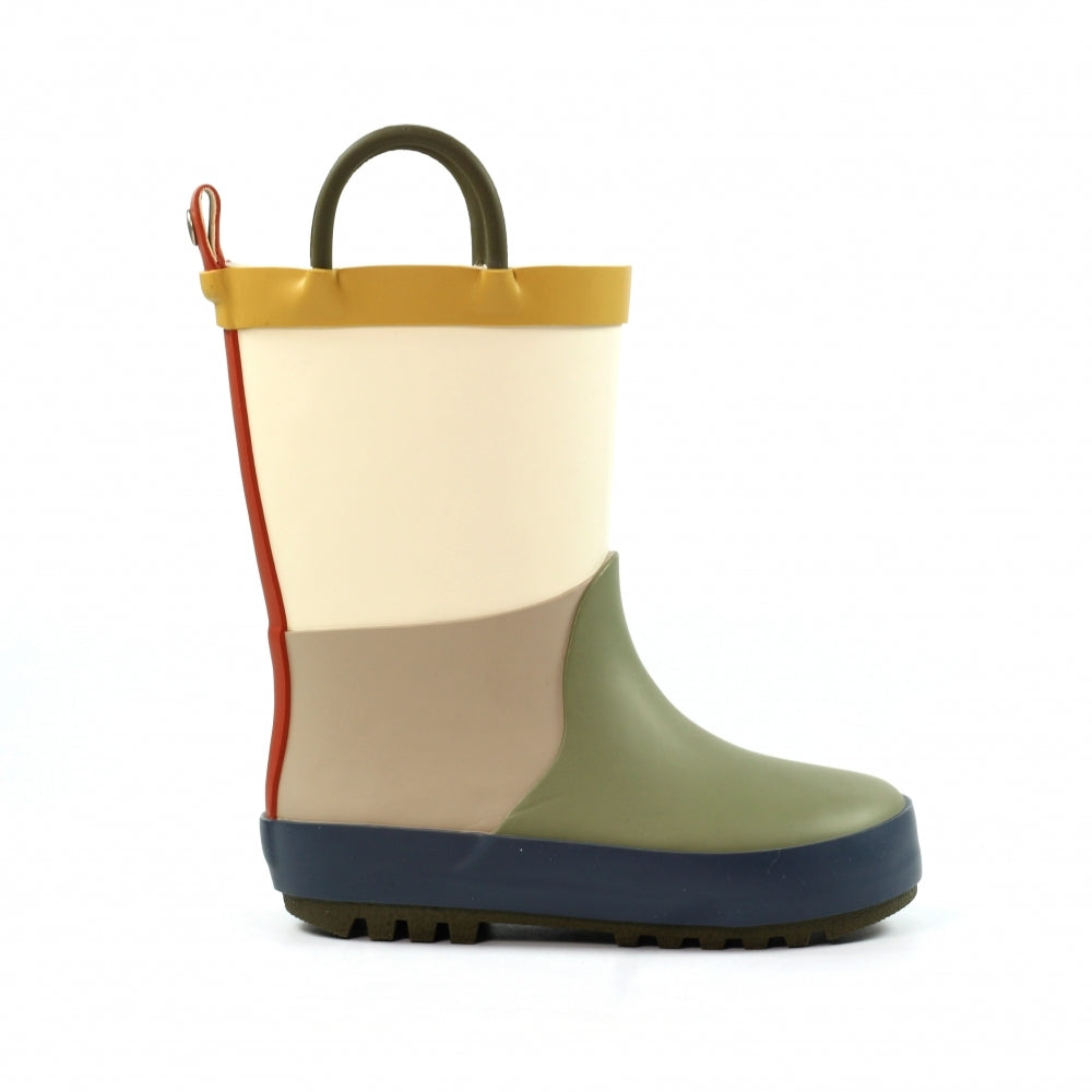 Bubblegum Olive Toddler Wellington