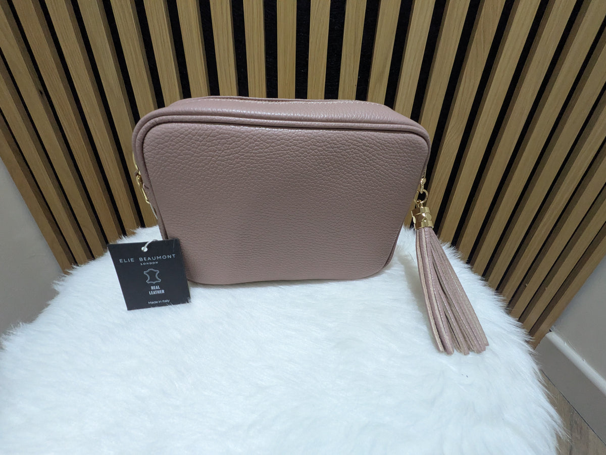Crossbody Tassel Blush Bag