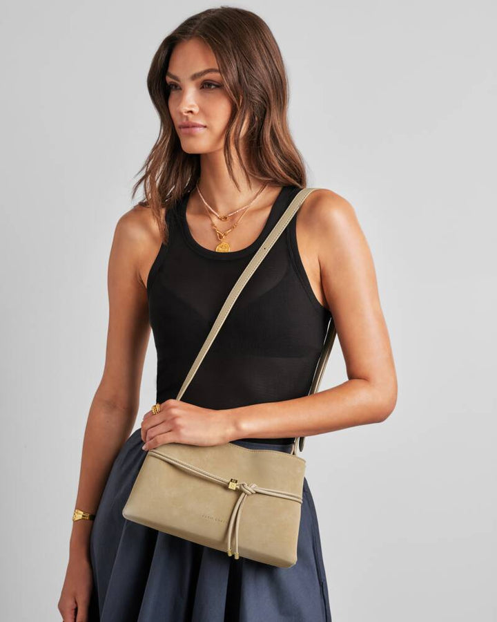 Lori Suedette Crossbody Bag