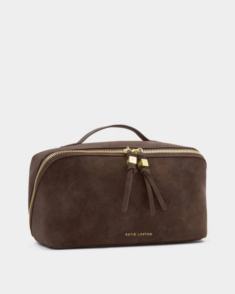WATER-RESISTANT
Soho Large Suedette Makeup & Wash Bag