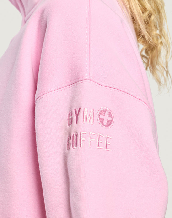 Collar Sierra Sweatshirt in Pink Blossom