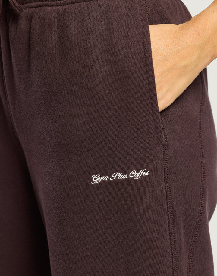Wide Leg Joggers in Mocha Bean
£60.00