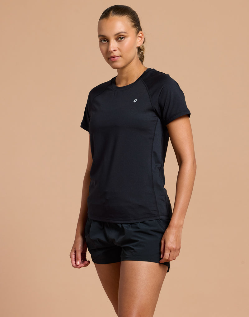 Relentless Tee in Black