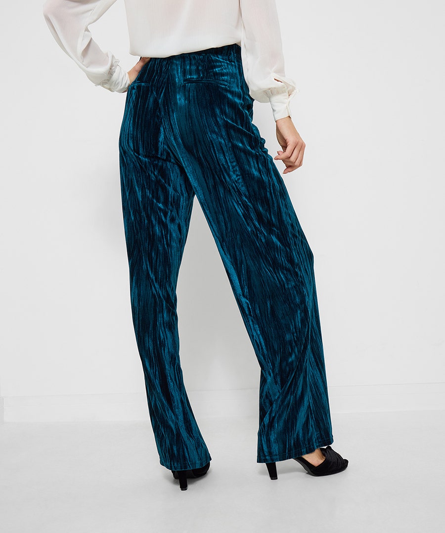 Loretta crushed velvet Trousers (SALE)