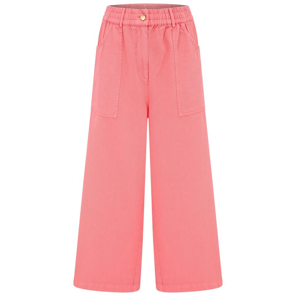 Sugarhill Brighton Charlene Cropped Trousers Coral