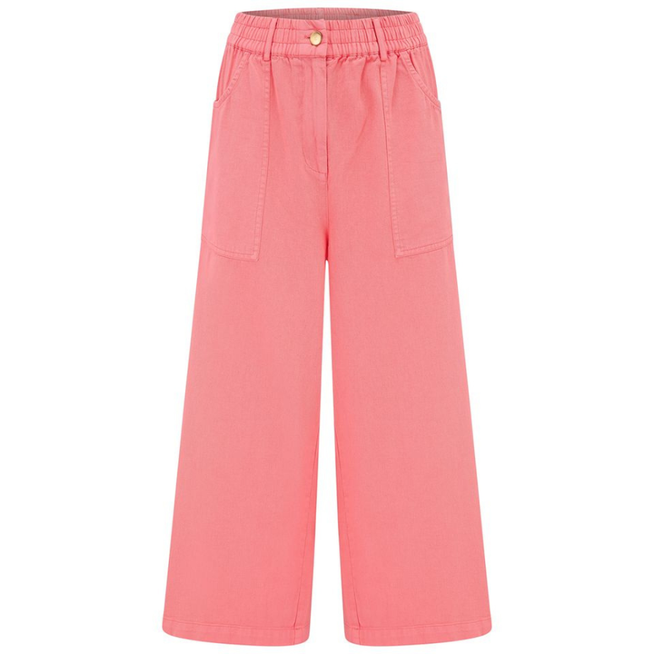 Sugarhill Brighton Charlene Cropped Trousers Coral