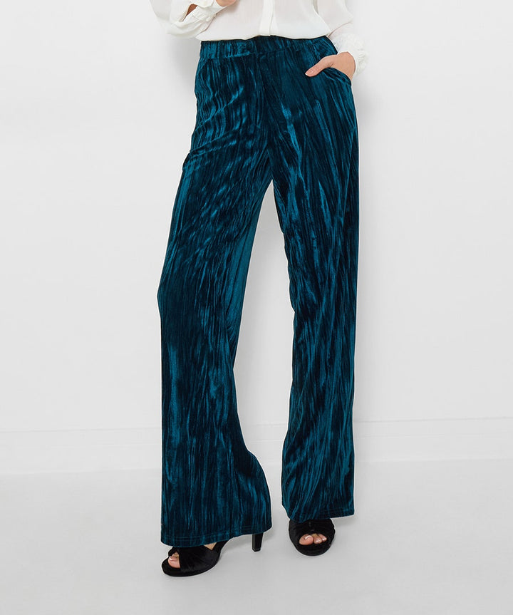 Loretta crushed velvet Trousers (SALE)