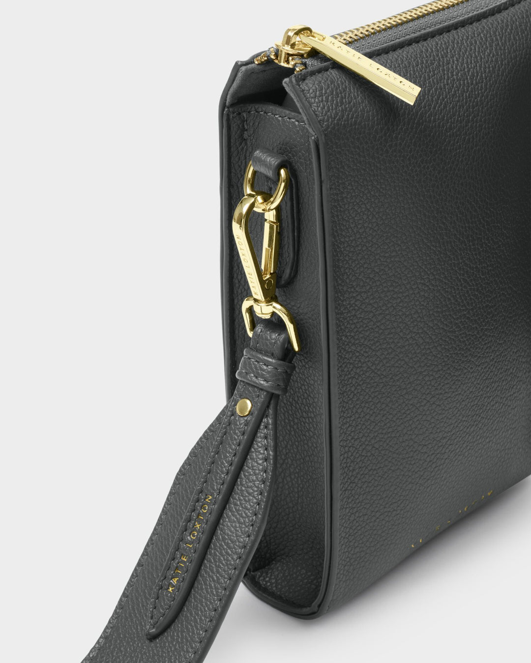 Avery slim cross body bag in Graphite