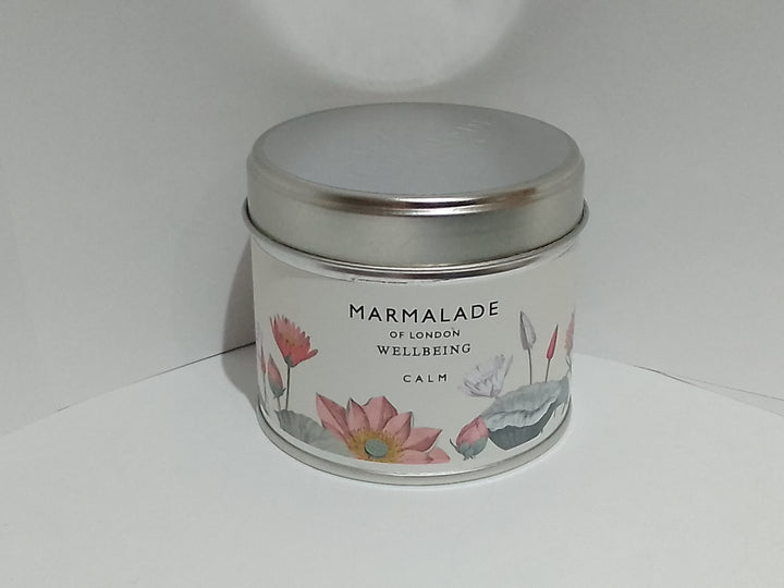 Marmalade of London. Wellbeing tin Candle.