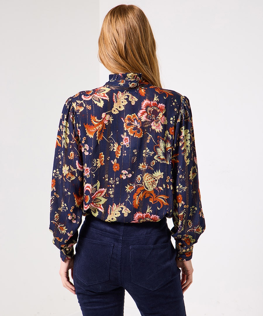 Isobella Mirror Trim blouse