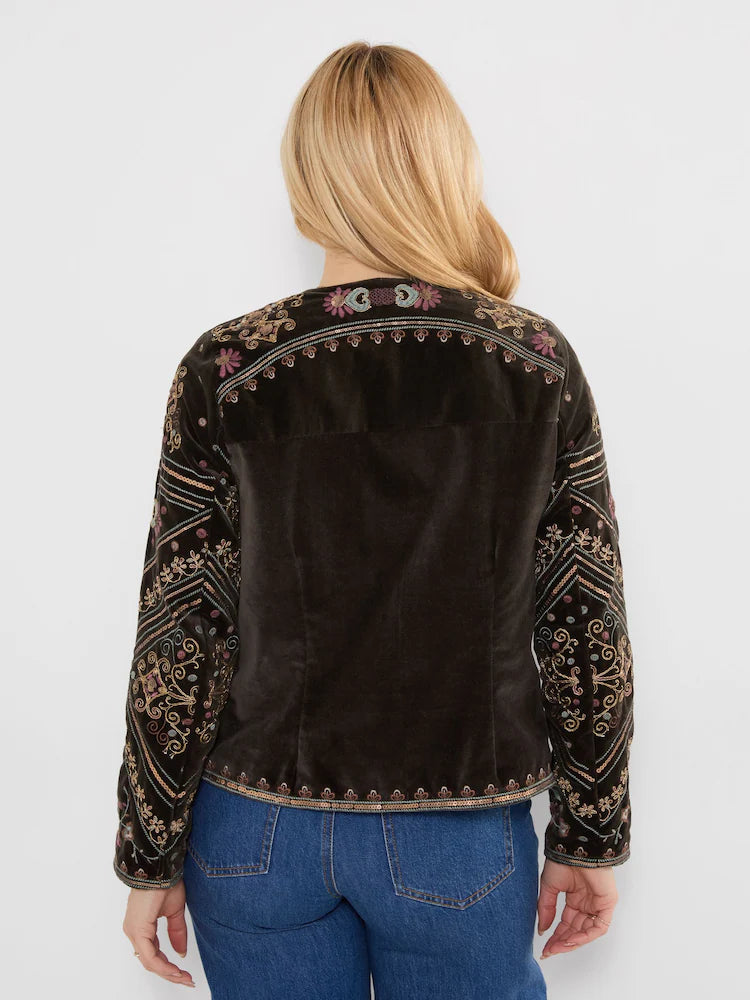 Joe Brown Bella Boutique Embroidered Edge To Edge Jacket