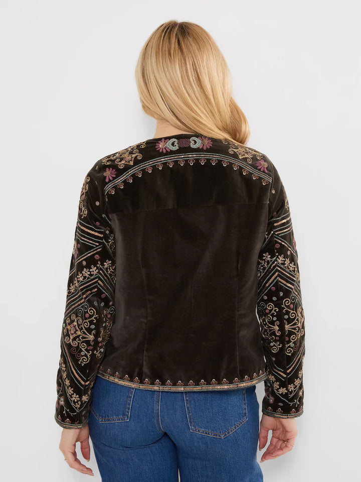 Joe Brown Bella Boutique Embroidered Edge To Edge Jacket