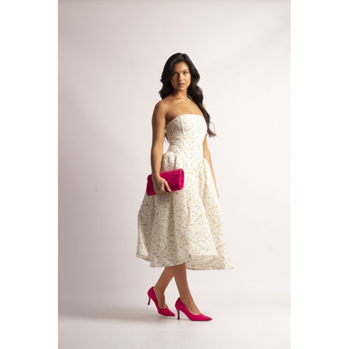 Amy Fuchsia Court Shoe