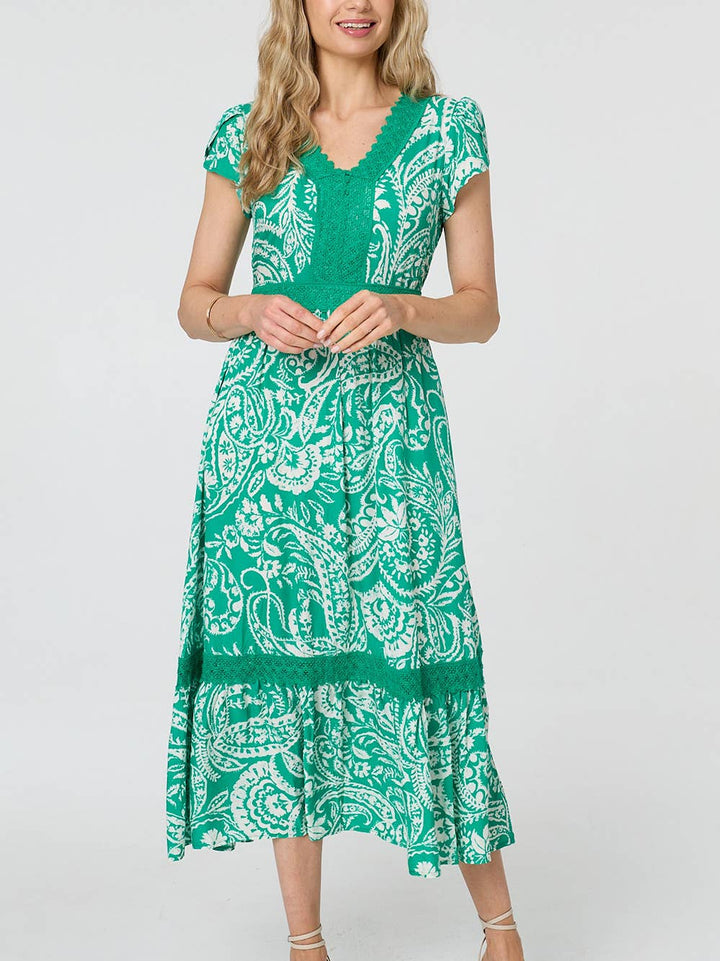 Green Midi dress
