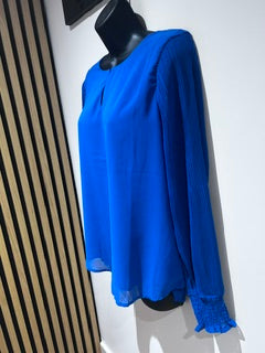 cobalt blue blouse Stella morgan