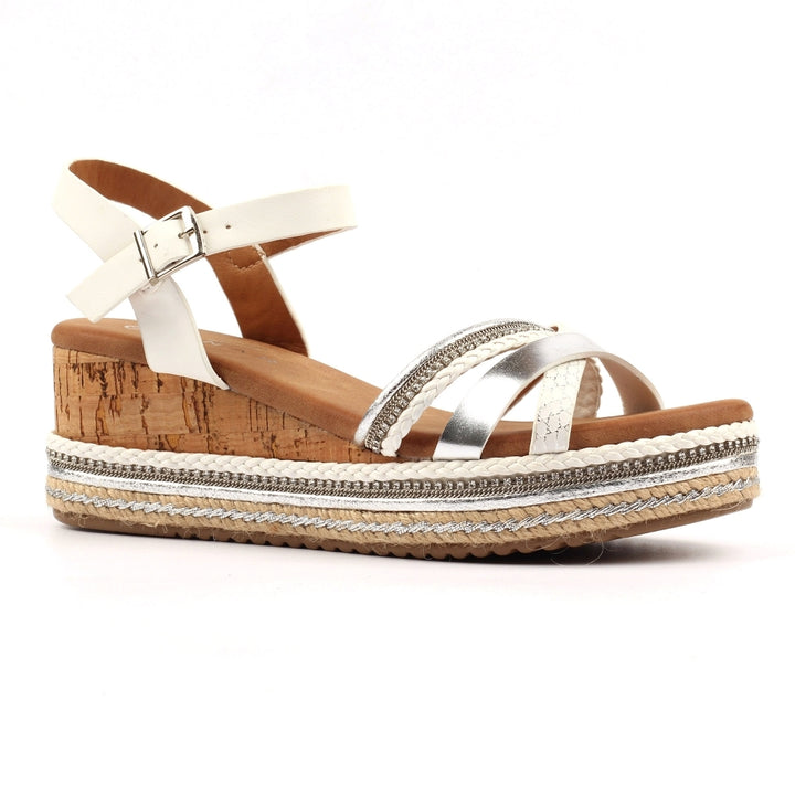 Donna silver sandal