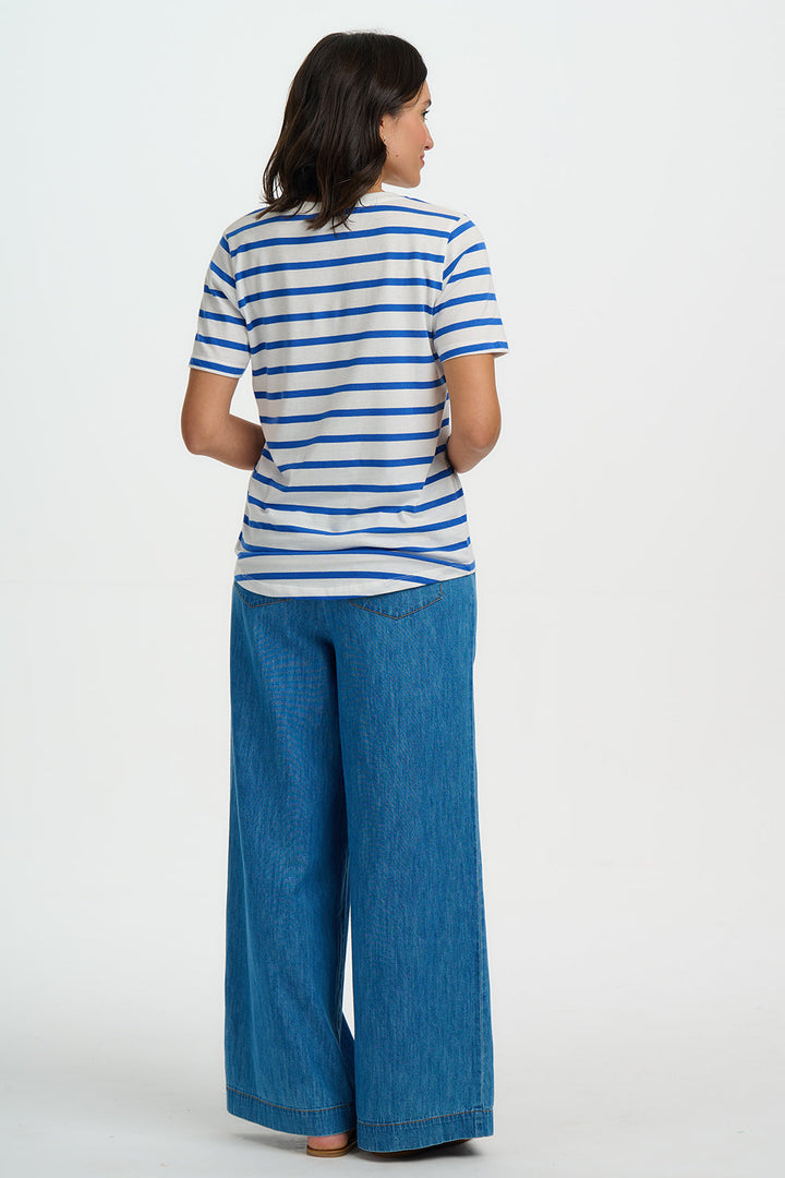 sugarhill Brighton Sylvie scoop neck t - shirt