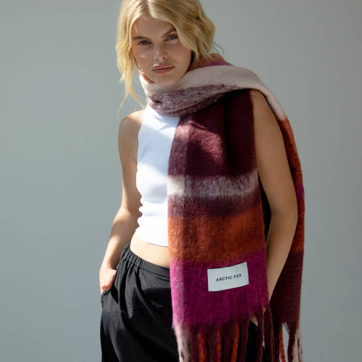 The Stockholm Scarf - 100% Recycled - Autumnal Falls - AW25