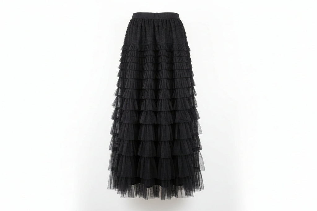 Black Tulle one size skirt 8-18