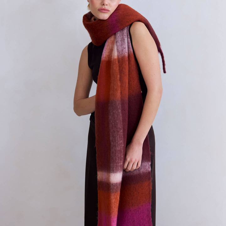The Stockholm Scarf - 100% Recycled - Autumnal Falls - AW25