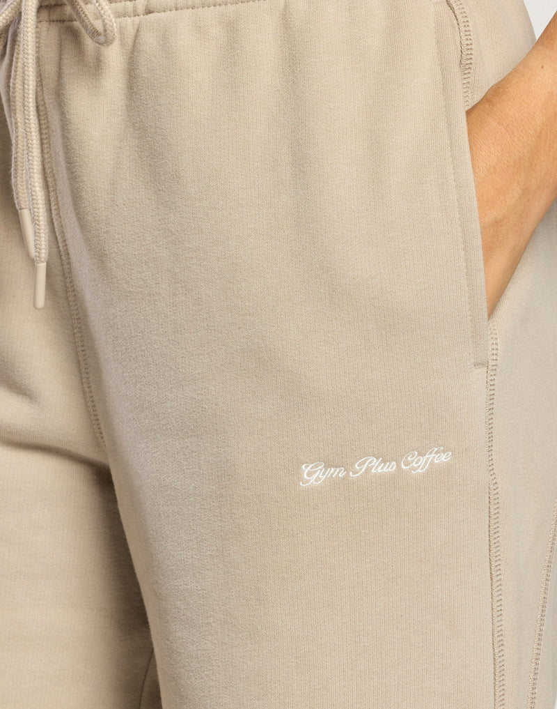 Wide Leg Joggers in Rich Taupe
£60.00