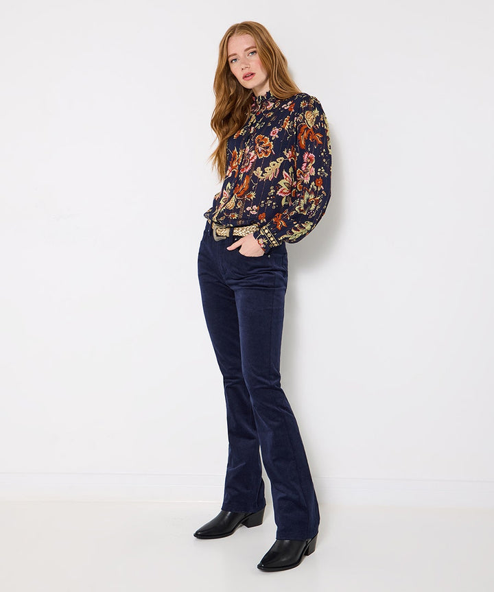 Isobella Mirror Trim blouse