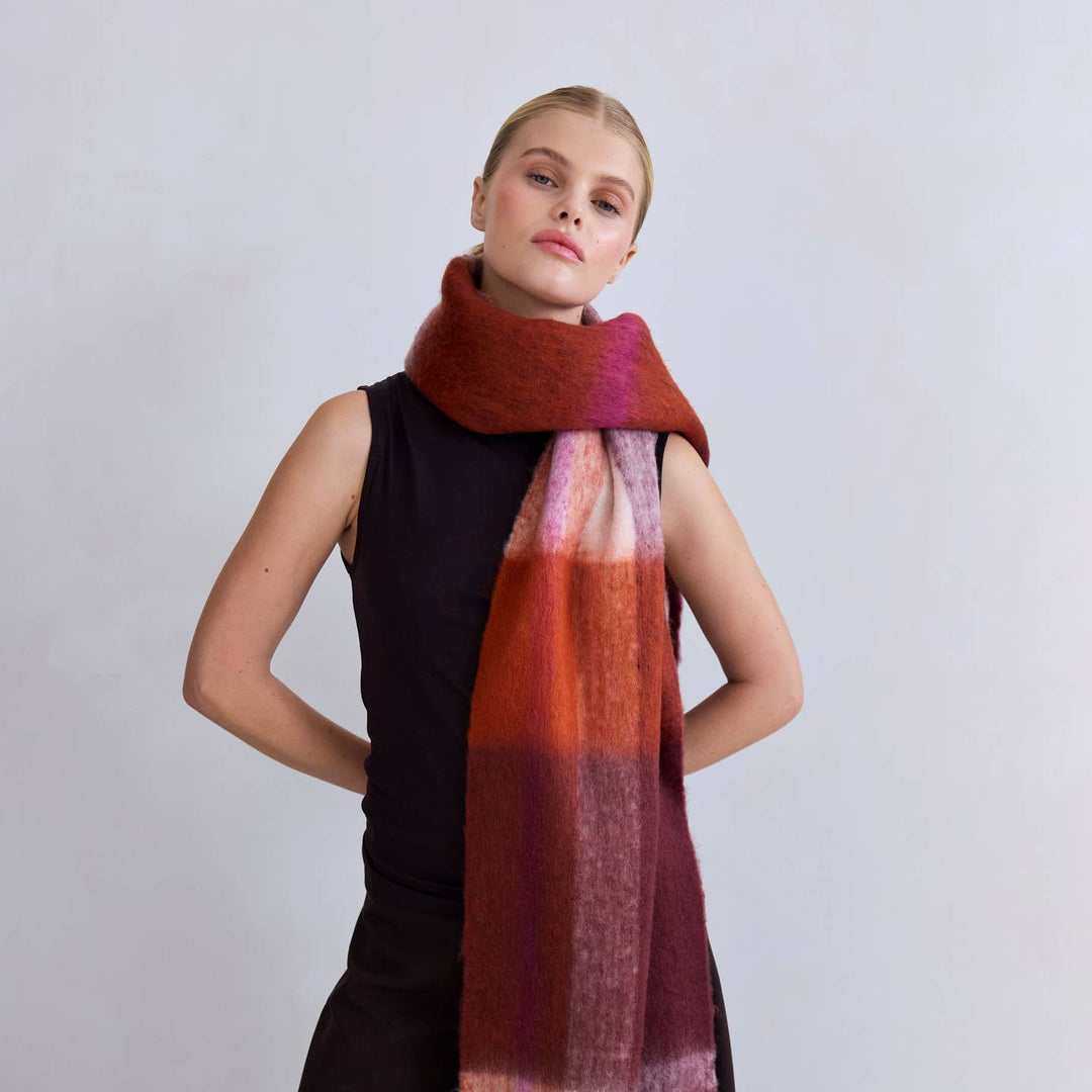 The Stockholm Scarf - 100% Recycled - Autumnal Falls - AW25