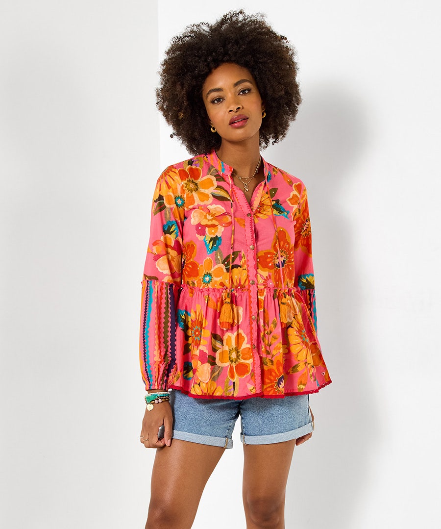 Sunshine Days Printed Top