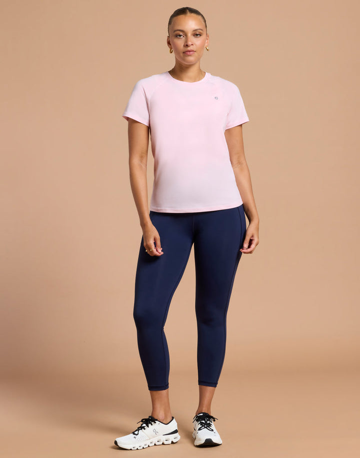 Relentless Tee in Ballet Pink
