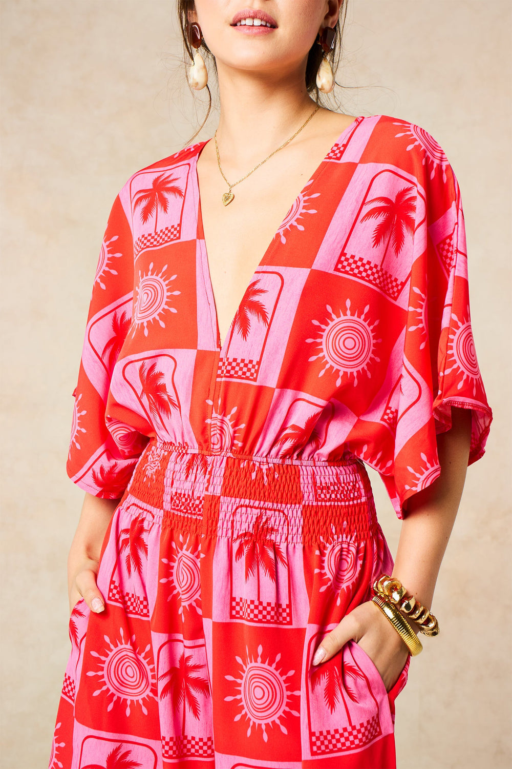 Palm Tree Holiday  jumpsuit